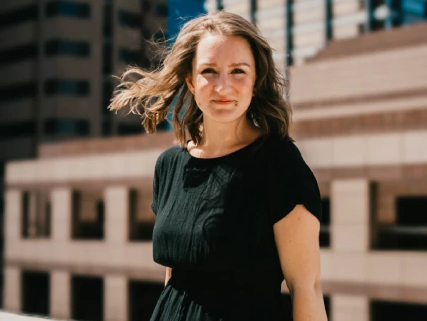 Headshot image of Carushca, the research lead of Unbound Studio, a web design studio in Cape Town